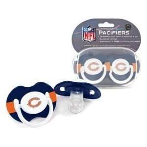  Chicago Bears Pacifiers 2 Pack Safe BPA Free: Baby