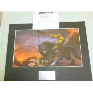 Fury of Blackrock Spire by Wang Wei (with Certificate of Authenticity 