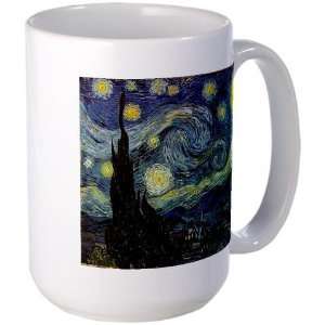  Starry Night Art Large Mug by  