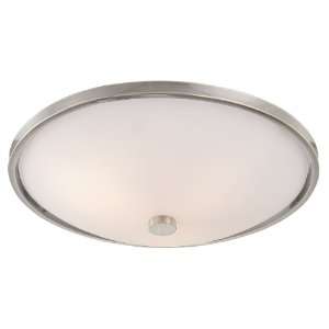  Eurofase 20370 022 Blanko 3 Light Flushmount, Satin Nickel 