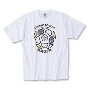  hidden The Worlds Game Soccer T Shirt (White) Sports 
