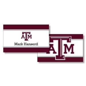  Texas A&M Color Band Enclosure Cards 