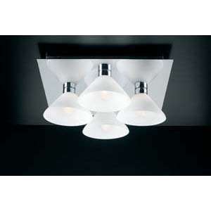  PLC Lighting 546 Matrix Copper Flush Mount