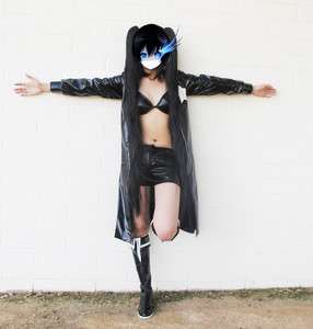 BRS (Huke) Black Rock Shooter cosplay costume Vocaloid  