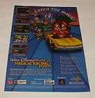 2000 video game ad ~ Disney World MAGICAL RACING TOUR
