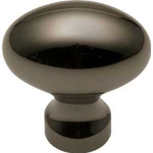  Hickory Hardware P9175 BLN Black Nickel Oval Knobs: Home 
