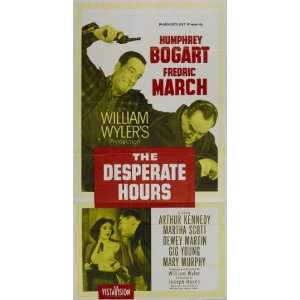  The Desperate Hours (1955) 27 x 40 Movie Poster Style C 