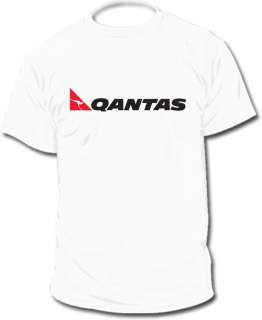 QANTAS Australia airlines T SHIRT SIZES S  2XL  