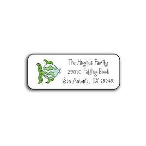  personalized address labels   fish in the sea