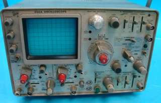 Tektronix 454A Oscilloscope Testing Equipment Electric Electronics 