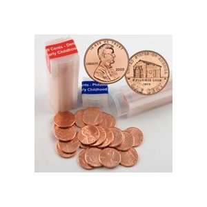 2009 Lincoln Cent Bicentennial Birth & Early Childhood (Log Cabin)   P 