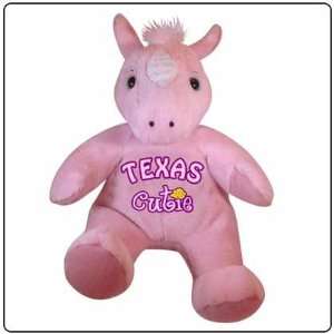  Texas Souvies Plush Pink Horse Stuffed Animal Toys 
