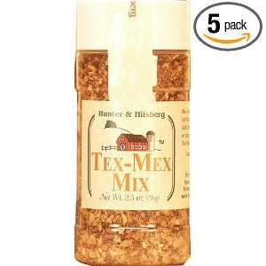 Hunter & Hilsberg Tex Mex Seasoning Mix, 2.5000 Ounce (Pack of 5 