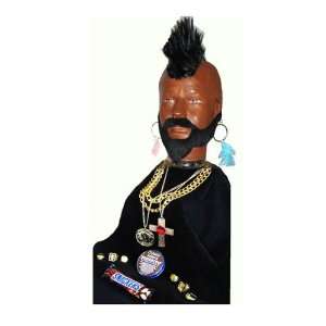   Mr T (A team) 16pc Deluxe Fancy Dress Kit FREE Snickers: Toys & Games