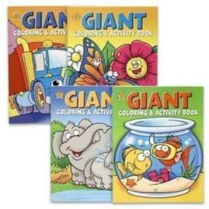  Coloring Book 96 Pages 4 Assorted Giant Case Pack 72 
