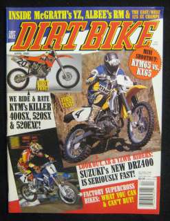 DIRT BIKE Magazine April 2000 KTM 520SX  