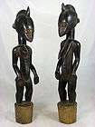 Superb African Tribal Art SENUFO Deble Couple Figure Co