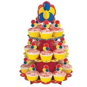 Primary Colors Cupcake Stand Kit:  Home & Kitchen