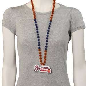  MLB Atlanta Braves Team Logo Medallion Beads: Sports 