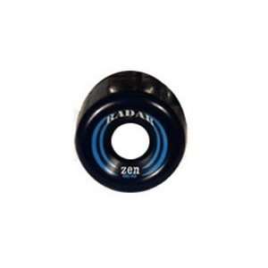  Radar Zen Roller Skate wheels 62mm wheels   Black Sports 