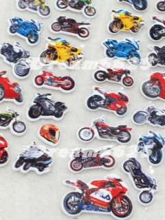 Cartoon stickers motorcycle bike cool cars bikes #009  