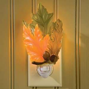  Fall Leaves Night Light: Home & Kitchen