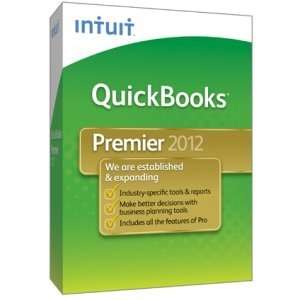  New   Intuit QuickBooks 2012 Premier   Complete Product 