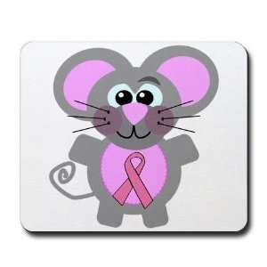  Pink Awareness Ribbon Mouse Breast cancer Mousepad by 