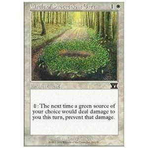  Magic the Gathering Circle of Protection Green   Classic 