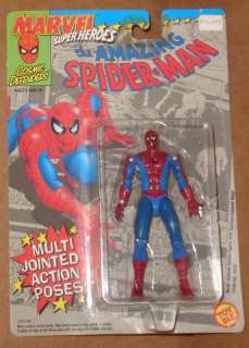 Toy Biz Spider Man Multi Jointed Action Figure MOC New  