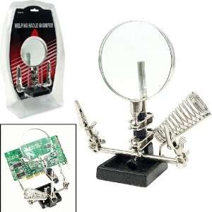   Helping Hand 3.5 inch Magnifier w/ Solderin   Hardware Hand Tools