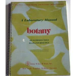  A Laboratory Manual Botany An Introduction To Plant 