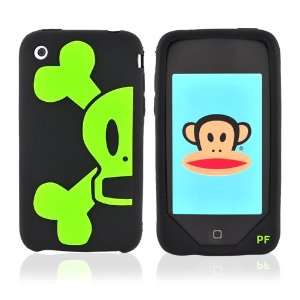  for Paul Frank iPhone 3Gs Scurvy Silicone Case Black 