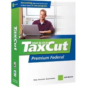  H&R Block TaxCut 2007 Premium Federal  [OLD 