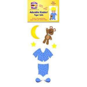  AK Paper Doll Clothes Blue Pajamas: Toys & Games