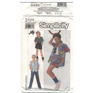   9496 Boys Shirt and Pants, Size A (7   12): Arts, Crafts & Sewing