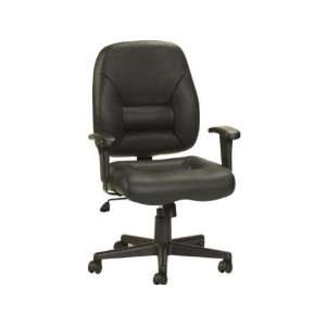  Mid Manager Leather Task Office Chair