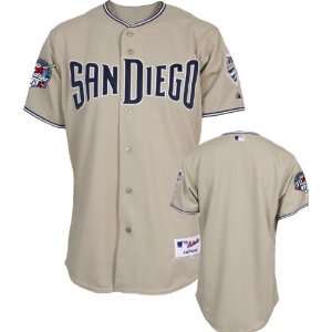  San Diego Padres Authentic Road Khaki On Field Jersey 