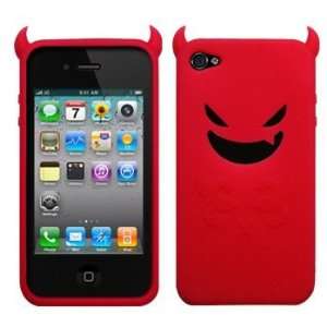  Red Devil Demon Silicone Case / Skin / Cover for AT&T 