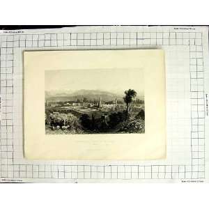  1841 VIEW TARSUS CITY CILICIA TARSUS BARTLETT CARTER