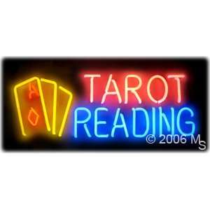 Neon Sign   Tarot Reading   Large 13 x 32  Grocery 