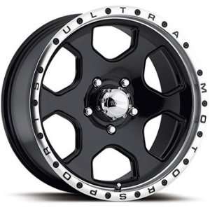  Rouge 18x10 Black Wheel / Rim 8x170 with a  25mm Offset and a 130.18 