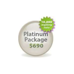  Mailing List Packages   Platinum Package