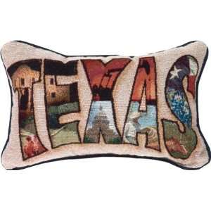  TEXAS Tapestry Word Pillow