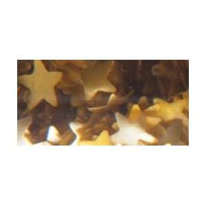   Wilton 489614 Edible Glitter .04 Ounces Pkg Gold Stars