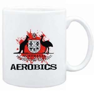  Mug White  AUSTRALIA Aerobics / BLOOD  Sports Sports 