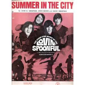  Sheet Music Summer In The City Loving Spoonful 209 