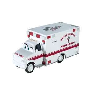 Disney Cars Maters Tall Tales   Oversized Rescue Ambulance Die Cast C