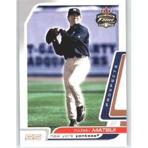  2003 Fleer Focus JE #171 Hideki Matsui HP RC   New York 