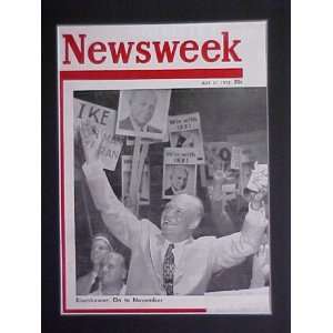  President Dwight D. Eisenhower July 21 1953 Newsweek 